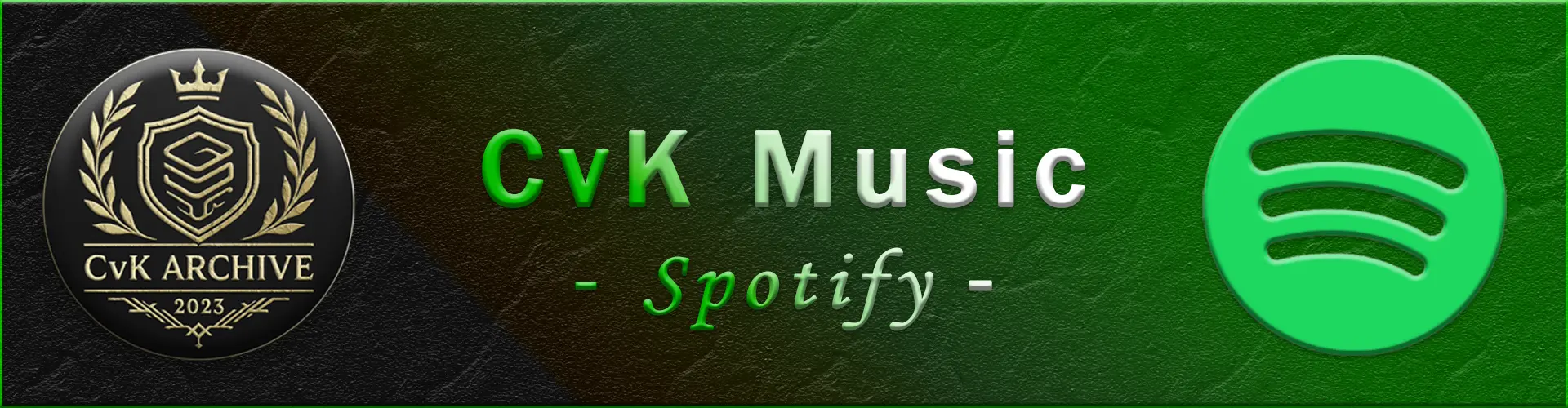 CvK Music - Spotify